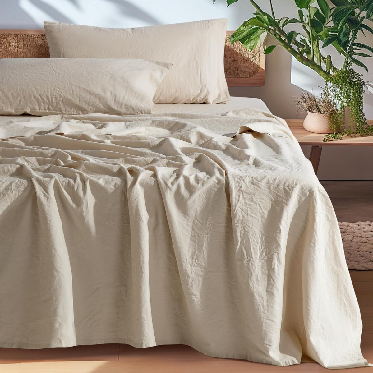 The picture faithlinen.com shows when its homepage is shared