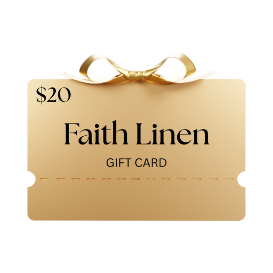 $50 Faith Linen Gift Card